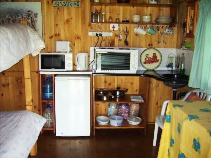 Fisherman's Cottage Kitchen and second set of beds